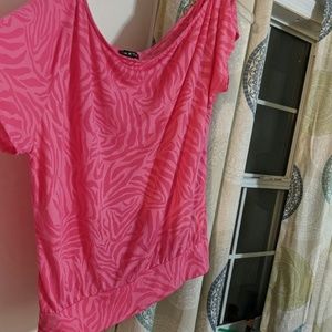 One shoulder sexy t shirt